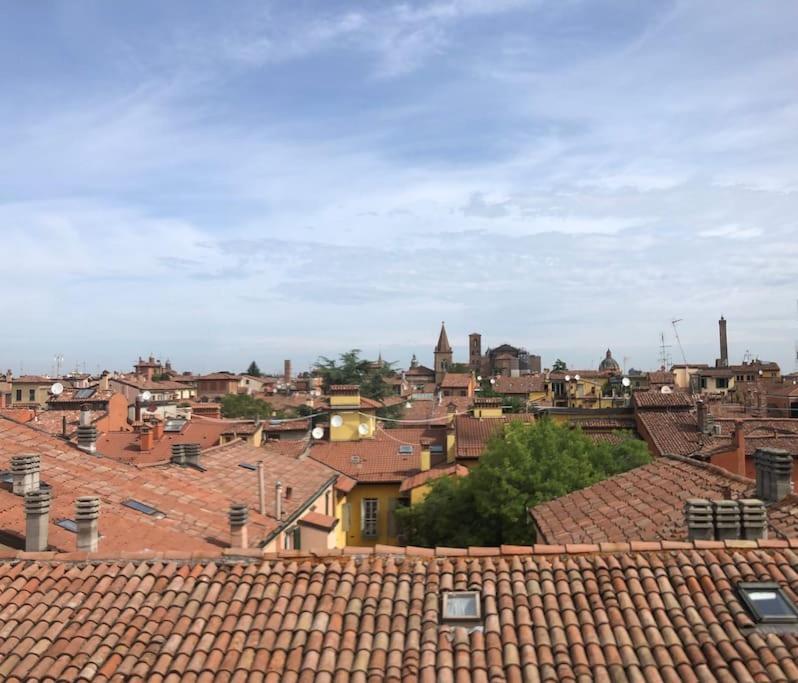 Romantic Attic Room With Panoramic View Bologna Exterior photo